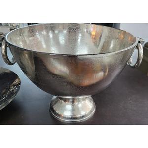 Classic Design Champagne Wine Chiller Large Ice Bucket Bowl Pedestal Base For <b>Bar</b> Countertop Display Custom Logo Print - Product Image 5