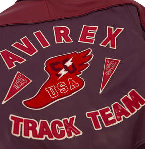 Luxury Custom High Quality Street Wear <b>Men</b> <b>Leather</b> Avirex <b>Jackets</b> / OEM Customized Outdoor Waterproof Avirex <b>Leather</b> <b>Jackets</b> - Product Image 6