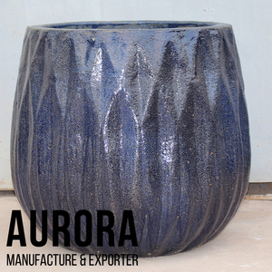 Pots et jardinières en céramique personnalisés de différentes tailles, décorations pour la maison, fabriqués au Vietnam, à prix abordable. - Product Image 5