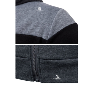 Sweat à capuche polaire épais surdimensionné pour homme, pull Sherpa d'hiver avec cordon de serrage 2026 - Product Image 5