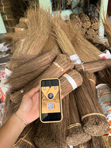 VietChoice Natural Coconut Nipah leaves sticks <b>Broom</b> Sticks Durable Eco-Friendly <b>Wooden</b> <b>Handle</b> Outdoor Use High Strength - Product Image 3