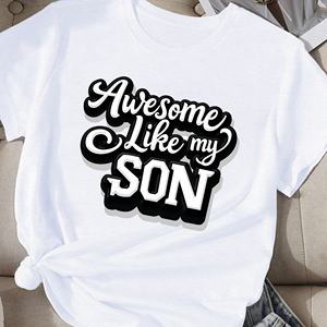 Génial comme mon fils t-shirt comfit pour femmes - Product Image 2