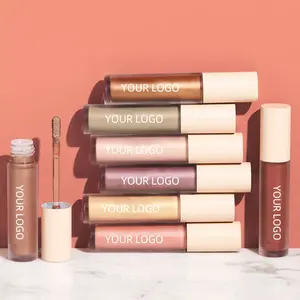 Fard à paupières liquide multicolore à paillettes, effet scintillant, waterproof, longue tenue, maquillage pour les yeux, cosmétique, marque privée, OEM, vente en gros, fournisseur en vrac - Product Image 3