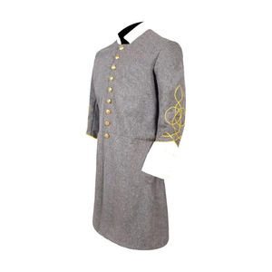 Abrigo Formal de Estilo Americano, Reproducción del Estilo Histórico, Abrigo Largo de Reproducción Americana - Product Image 4