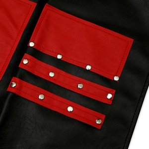 Delantal de Barbero de Mezclilla, Delantales Largos de Peluquería con Correas de Cuero, Delantal Unisex para Salón de Belleza, Peluquero - Product Image 6