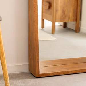 Miroir Vandana Optima Ultra en bois de manguier Marley - Product Image 4