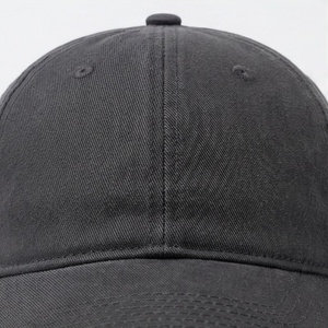 Casquette de baseball unisexe réglable à 6 panneaux, couleur unie, en sergé de coton, chapeau décontracté pour adultes - Product Image 4
