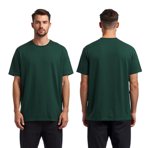 Camiseta de Algodón para Hombre, Corte Regular, Peso Pesado, 320g, Estampado en Serigrafía, Estilo Urbano - Product Image 1