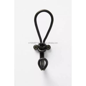 Crochets muraux en métal de conception antique robuste et artisanale pour accrocher des clés de serviettes de sacs de manteaux lourds avec un charme rustique de qualité supérieure - Product Image 5