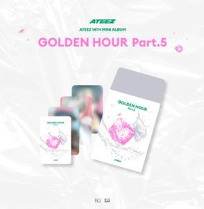 ATEEZ POP-UP STORE [GOLDEN HOUR : Part.5] (Carte à collectionner aléatoire) KPOP Musique coréenne pour tous les âges CD Plastique & Papier - Product Image 1