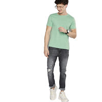 Nouveaux T-shirts confortables pour hommes 100% coton/fibre de bambou à manches courtes, design personnalisé, séchage rapide, respirant, couleur unie
