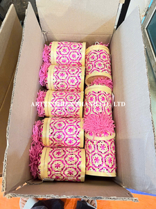 Elegant Handmade Bamboo <b>Box</b> Gergean Ramadan Gift <b>Box</b> Woven Bamboo <b>Storage</b> Basket Manufacturer Exporter - Product Image 3