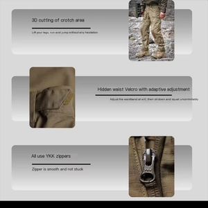 Pantalones de Trabajo de Invierno GRACE SIGN, Hechos a Medida, Unisex, Camuflaje, Soft Shell, Corte Ajustado, 6 Bolsillos, Cintura Alta, Transpirables - Product Image 6