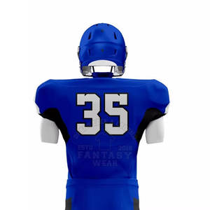 ชุดกีฬาอเมริกันฟุตบอล ผลิตในปากีสถาน สีตามสั่ง ชุดอเมริกันฟุตบอลสำหรับขายออนไลน์ - Product Image 5