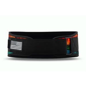 Euro Skt Co. Ceinture de musculation réglable et respirante avec motif drapeau américain pour l'entraînement en force - Product Image 3