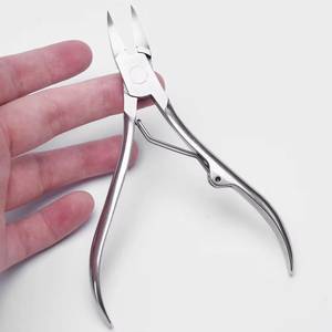 Professional Stainless Steel <b>Nail</b> Clippers Flat Sharp Blade For Finger Adult Use Simple Style <b>Nail</b> <b>Tool</b> - Product Image 3