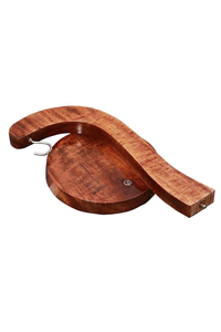 Wooden Banana <b>Hanger</b> <b>Stand</b> Countertop Fruit Holder Kitchen Storage Organizer Natural Wood Banana Rack Home Kitchen Decor - Product Image 4