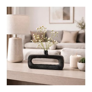 แจกันติดผนังดีไซน์อินดัสเทรียลพร้อมหูจับ ยาว 8 นิ้ว สูง 4.5 นิ้ว - Product Image 4