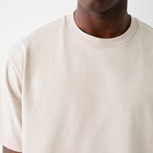 Boxy Fit Cropped Screen Print Curved Hem <b>Tshirts</b> Custom Plain Men Plus Size Cotton Shirt Wholesale Dtg <b>Printer</b> T-Shirt Printing - Product Image 6