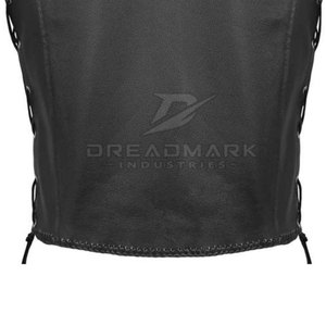 Chaleco de cuero de primera calidad para hombre, nuevo estilo, diseño personalizado, chaleco de cuero en venta en línea - Product Image 5