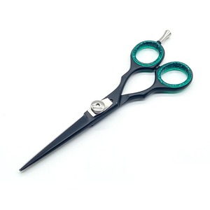 Salon Customized Hairdresser New Arrival Customized Stainless Steel Barber Haircut <b>Left</b> <b>Handed</b> Hair <b>Scissors</b> Set - Product Image 3