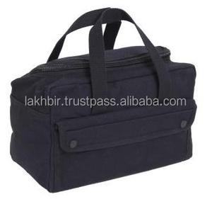 Sac à outils électrique multifonctionnel en toile de coton de grande capacité, résistant à l'eau et résistant pour le travail du bois. - Product Image 2