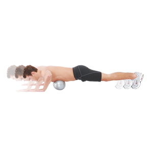Ballon d'exercice ALLWINWIN EXB16 - Pompe à pied pour gonflage abdominal - Product Image 4