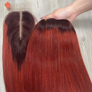 Ensemble droit d'os de racine foncée de Penny brun faisant la perruque prix de grossiste d'extensions de cheveux humains de l'usine - Product Image 4