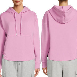 Sudadera con Capucha de Invierno para Mujer, Forro Polar, Estilo Casual, Transpirable, con Logotipo Personalizado, Forro de Algodón - Product Image 4