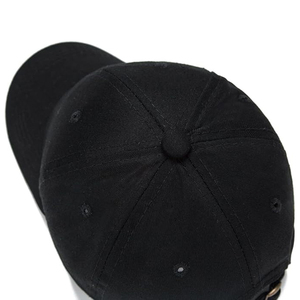 หมวกเบสบอลปักลาย 6 แผง สไตล์สปอร์ต ผ้าแคนวาสคอตตอน 100% สีพื้น สไตล์คาวบอย ยูนิเซ็กส์ สำหรับกิจกรรมกลางแจ้ง ลำลอง ตัวล็อคโลหะ - Product Image 3