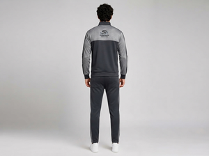 Conjunto Deportivo de Invierno de Dos Piezas con Cremallera Completa, Cuello Alto, Transpirable y Ecológico para Gimnasio y Entrenamiento - Product Image 2