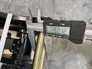 Acoplador de Enganche Rápido de Servicio Pesado para Excavadora Serie 80 de 50 mm - Product Image 2