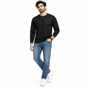 Premium Fabric Comfortable Relaxed Fit Breathable Design Suitable For Everyday Wear <b>Men</b> <b>Long</b> <b>Sleeve</b> T Shirt Classic Casual <b>Top</b> - Product Image 5