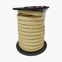 Cordon de treuil double tressé en UHMWPE marin 1/4'' (6 mm) pour récupération tout-terrain SUV - Vente Flash