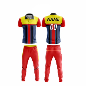 Nouveaux uniformes de cricket de haute qualité au meilleur prix pour hommes, respirants, antibactériens, séchage rapide, impression par transfert thermique, logo personnalisé - Product Image 1