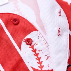 Maillot de baseball pour l'entraînement, la pratique et les matchs, avec tissu respirant et anti-humidité - Product Image 4