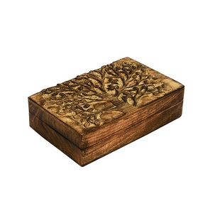 Caja de Almacenamiento de Madera de Lujo, Organizador Multiusos para Decoración del Hogar y Empaque de Regalos - Product Image 4