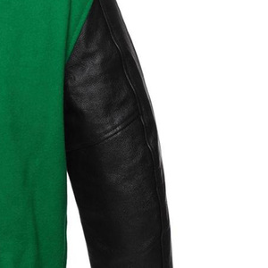 เสื้อแจ็คเก็ตวาร์ซิตี้ปักลายเชนิลล์แบบกำหนดเองสำหรับผู้ชาย พร้อมดีไซน์แบบ Letterman ของวิทยาลัย - Product Image 5