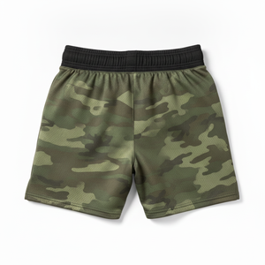 Shorts d'arts martiaux unisexes camouflage, séchage rapide, polyester, coupe classique, taille adulte - Product Image 6