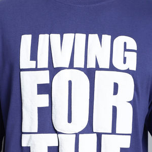 T-shirts pour hommes avec logo personnalisé, impression graphique de haute qualité, t-shirt épais avec impression en relief - Product Image 3
