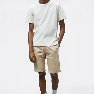 Pantalones Cortos Bermuda Unisex de Verano, Casuales, 100% Algodón Ecológico, de Secado Rápido, Transpirables, de Cintura Media, con Bolsillos, Personalizables para Hombre - Product Image 1
