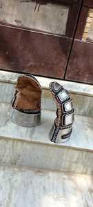 Guantes de Caballero Medievales de Estilo Antiguo, Plateados, de Acero Inoxidable, Articulados, Par de Guantes de Armadura para Mano, Artesanía Metálica - Product Image 5