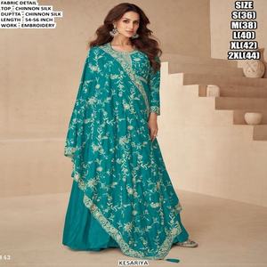 Venta caliente último vestido Dupatta para mujeres de proveedor indio disponible a precio mayorista - Product Image 3