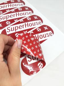 Spot <b>Varnish</b> Sticker for Trademark Sticker - Product Image 2