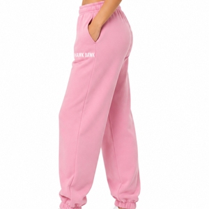 Pantalon de survêtement en molleton de coton premium pour femme – Qualité supérieure, coton doux, coupe décontractée, style athleisure, sur mesure - Product Image 3
