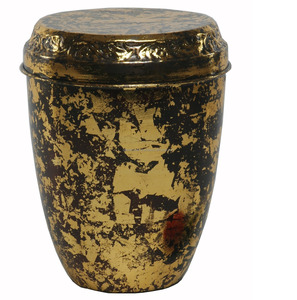 Fresh Arrival cremation urn with praying hands.made of metal like Metal or <b>bronze</b>, and is designed to hold the ashes - Product Image 3