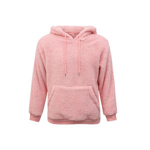 Sudadera con Capucha Rosa para Hombre, Estilo Sherpa, Gruesa, de Forro Polar, para Invierno, Informal y Cálida - Product Image 5