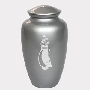 Golf Clubs Cremation Urn <b>for</b> Human <b>Ashes</b> Memorial Funeral Urn Decorative <b>Keepsake</b> <b>Ash</b> Container Sports Theme - Product Image 1