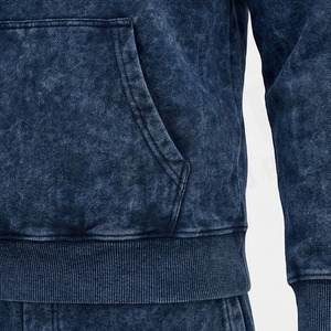 Survêtement confortable pour homme, effet délavé, respirant, vêtements de sport de haute qualité, personnalisable, pour la gym, le fitness, le streetwear et le jogging - Product Image 5