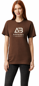 เสื้อยืดแขนสั้นผู้ชายแบรนด์ AMY ผ้าฝ้าย 100% ทรงปกติ รับสกรีนโลโก้ ขายส่ง - Product Image 5